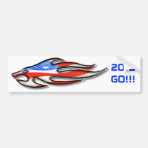 American Dragon 2012 Bumper Sticker