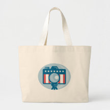 American DSLR Camera Stars and Stripes Flag Bag