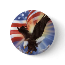 american-eagle-and-flag-ii pinback button