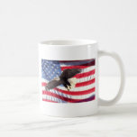 American Eagle and Flag Mug