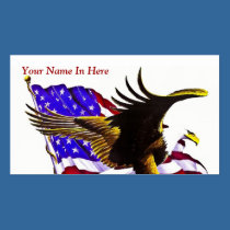 American Eagle business cards