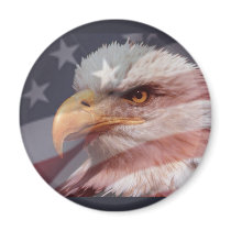 AMERICAN EAGLE by SHARON SHARPE magnets