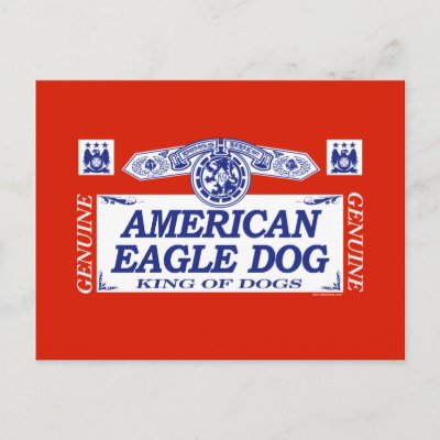 american eagle dog