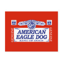 American Eagle Dog postcards