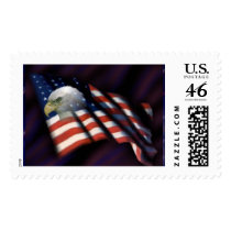 American Eagle Flag Stamps