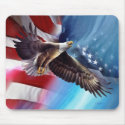 american eagle flying mousepads