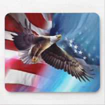 american eagle flying mousepads