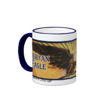 American Eagle Fruit Mugs