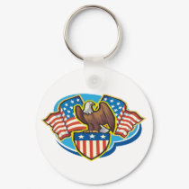 American Eagle Keychain