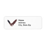 American Eagle Return Address Label
