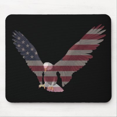 American Eagle Mousepad by JKcoder