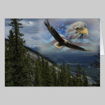 American Eagle Patriot Art cards