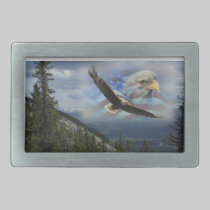 American Eagle Patriot Art belt buckles
