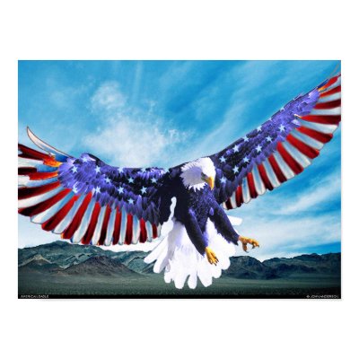 American Eagle Poster by SurrealSam