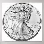 American Eagle Silver Bullion Coin posters