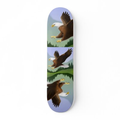 American Eagle Skateboard by twopurringcats