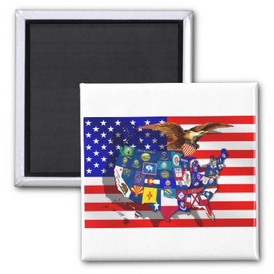 United States Map Banner