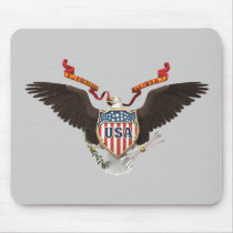 American Eagle USA Mousepad by mariannegilliand American Eagle USA Mousepad