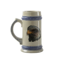 American Eagle with Flag Coffee Mugs