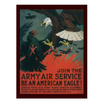 American Eagle World War 2 postcards
