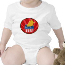 American election ballot box map of USA Tees