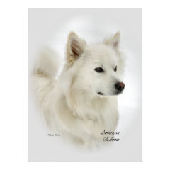 American Eskimo Dog Art Gifts print