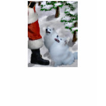 American Eskimo Dog Christmas Gifts t-shirts by DogsByDezign American Eskimo Dog Christmas Gifts t-shirts