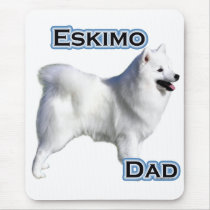 American Eskimo Dog Dad 4 mousepads by GreyWolfCreation American Eskimo Dog Dad 4 mousepads