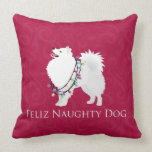 feliz naughty dog pillow