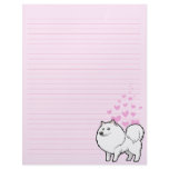 American Eskimo Dog / German Spitz Love Personalized Letterhead