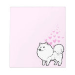 American Eskimo Dog / German Spitz Love Notepads