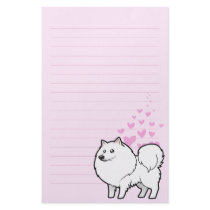 American Eskimo Dog / German Spitz Love Stationery