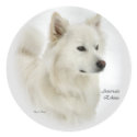 American Eskimo Dog Gifts Art stickers