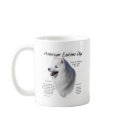 American Eskimo Dog History Design mugs