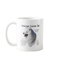 American Eskimo Dog History Design mugs by GreyWolfCreation American Eskimo Dog History Design mugs