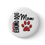 American Eskimo Dog Mom 2 Buttons