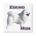 American Eskimo Dog Mom 4 - Magnet by GreyWolfCreation American Eskimo Dog Mom 4 - Magnet