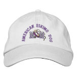 American Eskimo Dog Mom Embroidered Baseball Cap