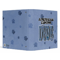 American Eskimo DUDE Binders