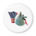 American Eskimo Flag magnets by GreyWolfCreation American Eskimo Flag magnets