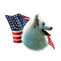 American Eskimo Flag t-shirts by GreyWolfCreation American Eskimo Flag t-shirts