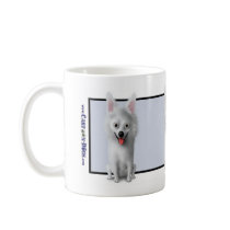 American Eskimo Mug by cartoondogs American Eskimo Mug