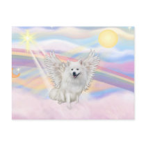American Eskimo Spitz postcards by dogartgifts American Eskimo Spitz postcards