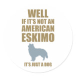 American Eskimo Stickers