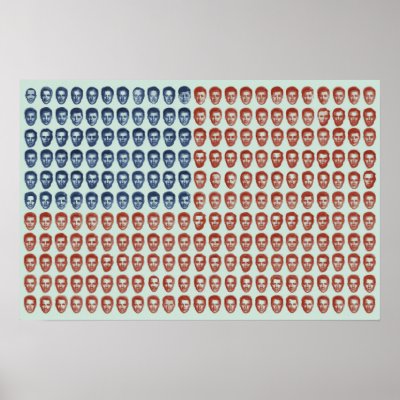 American Evolution Poster by hyperakt