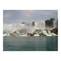 American Falls at Niagara Print by lsfogleman American Falls at Niagara Print