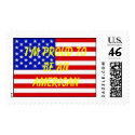 American_Flag1, I'm Proud To Be An American postage