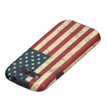 American Flag Aged Distressed Samsung Galaxy S3 Cover