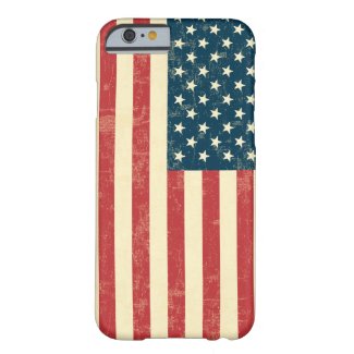 American Flag Aged Faded iPhone 6 Case