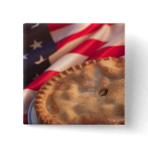 AMERICAN FLAG AND APPLE PIE BUTTONS